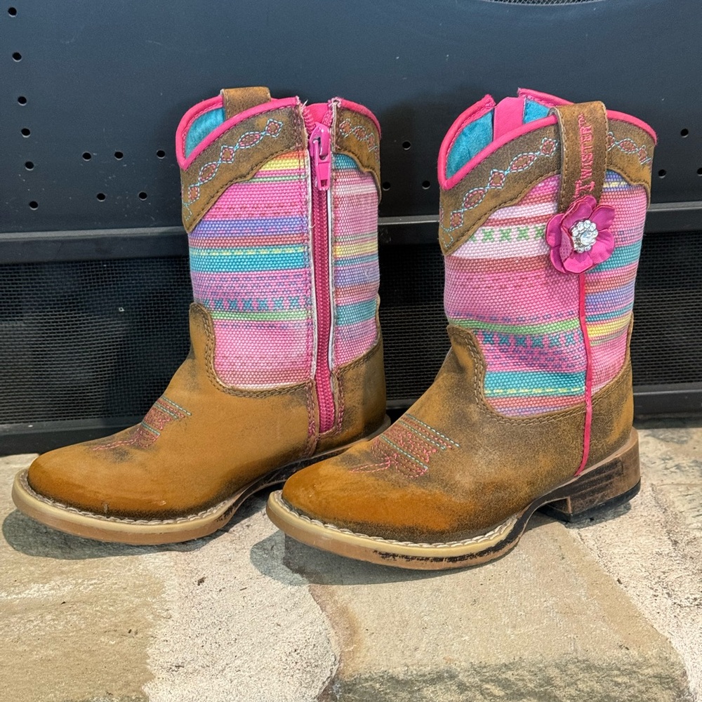 Toddler girls Twister Cowgirl boots